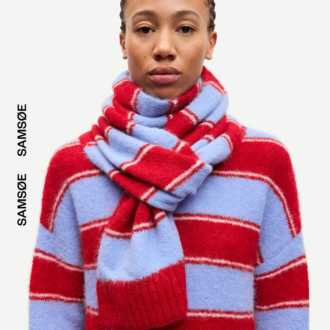 SAMSØE SAMSØE - SAYEANNE SWETER W PASKI