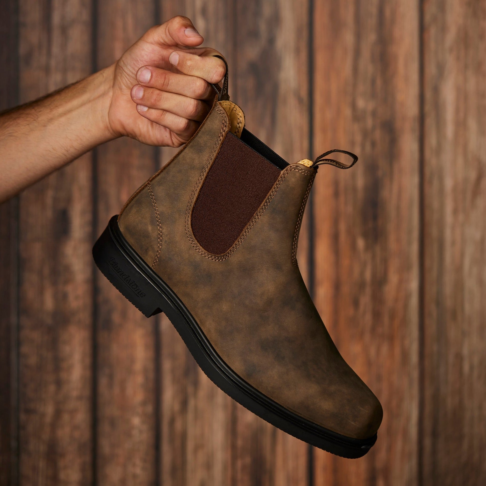 Blundstone 1306 Sztyblety Damskie Męskie Rustic Brown Kolor Brązowy