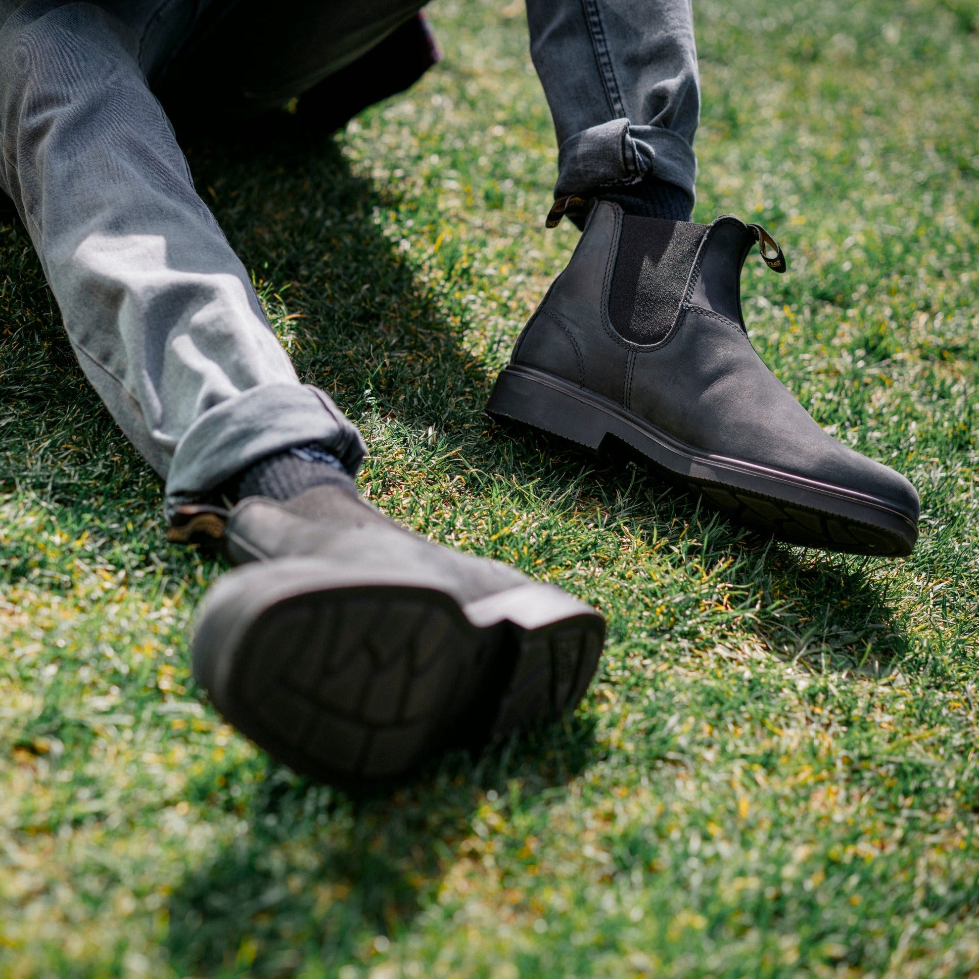 Blundstone 1308 Sztyblety Damskie Męskie Rustic Black Kolor Czarny