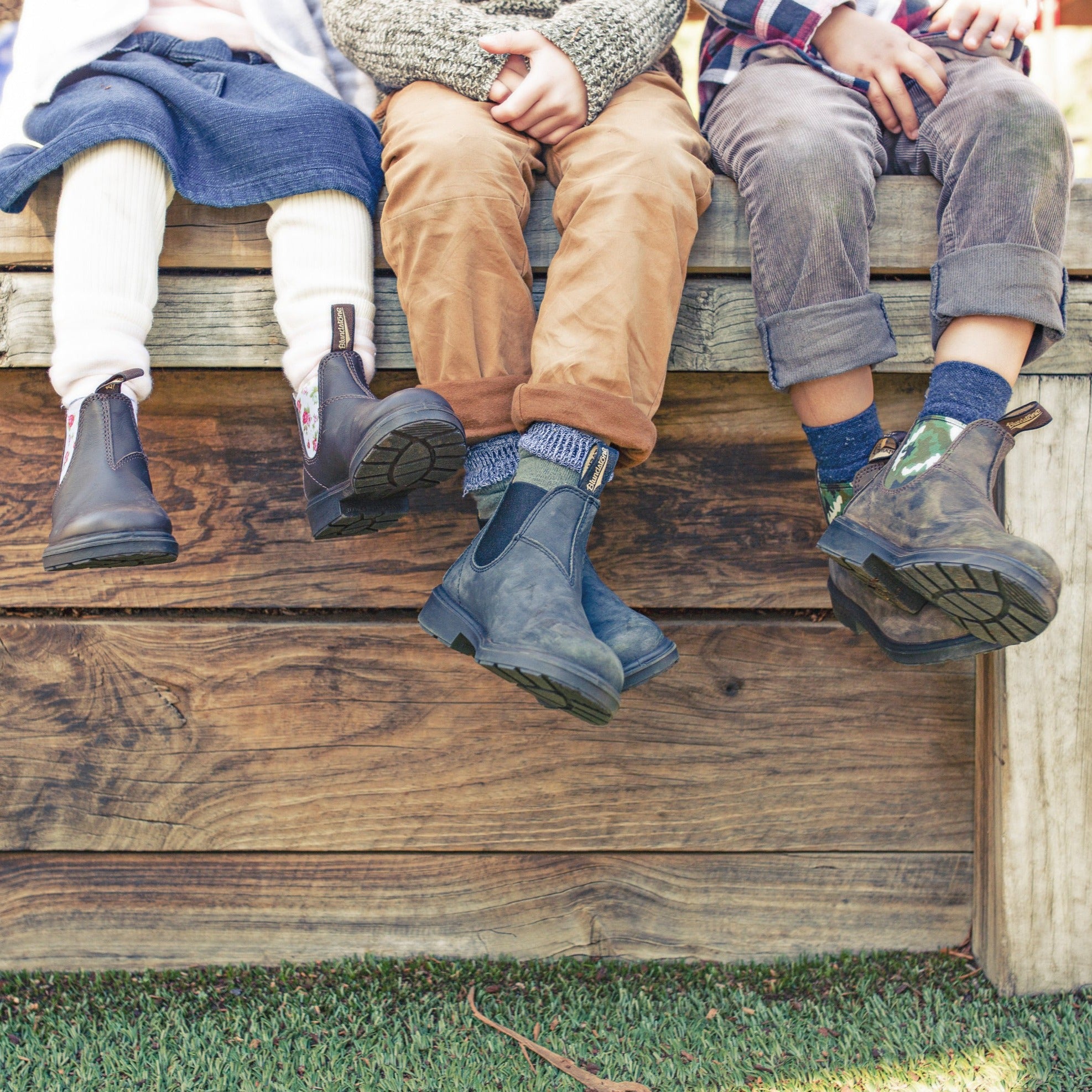 Blundstone 1325 - Children's Chelsea Boots - Black - Color: Black