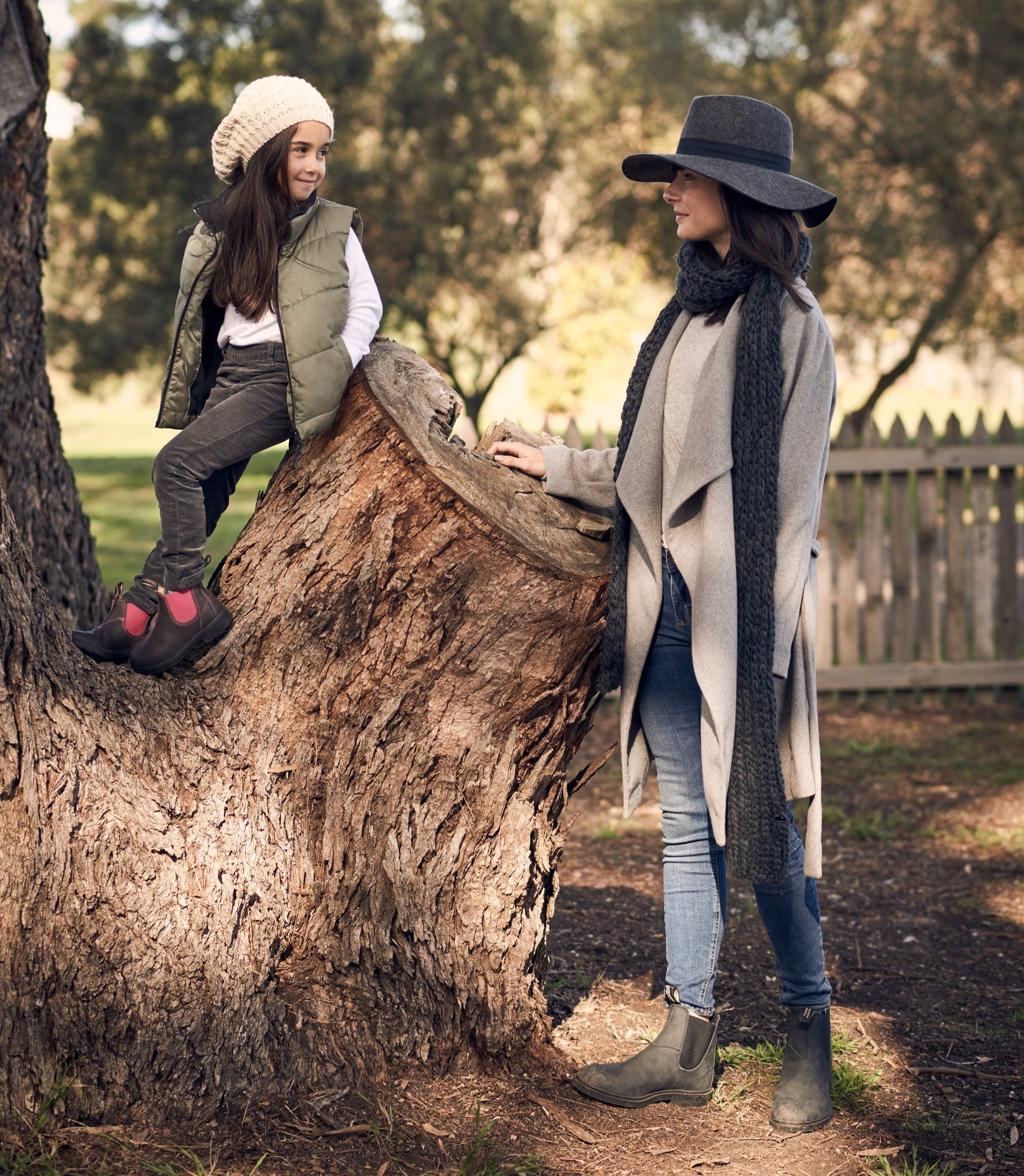 Blundstone 1306 Sztyblety Damskie Męskie Rustic Brown Kolor Brązowy