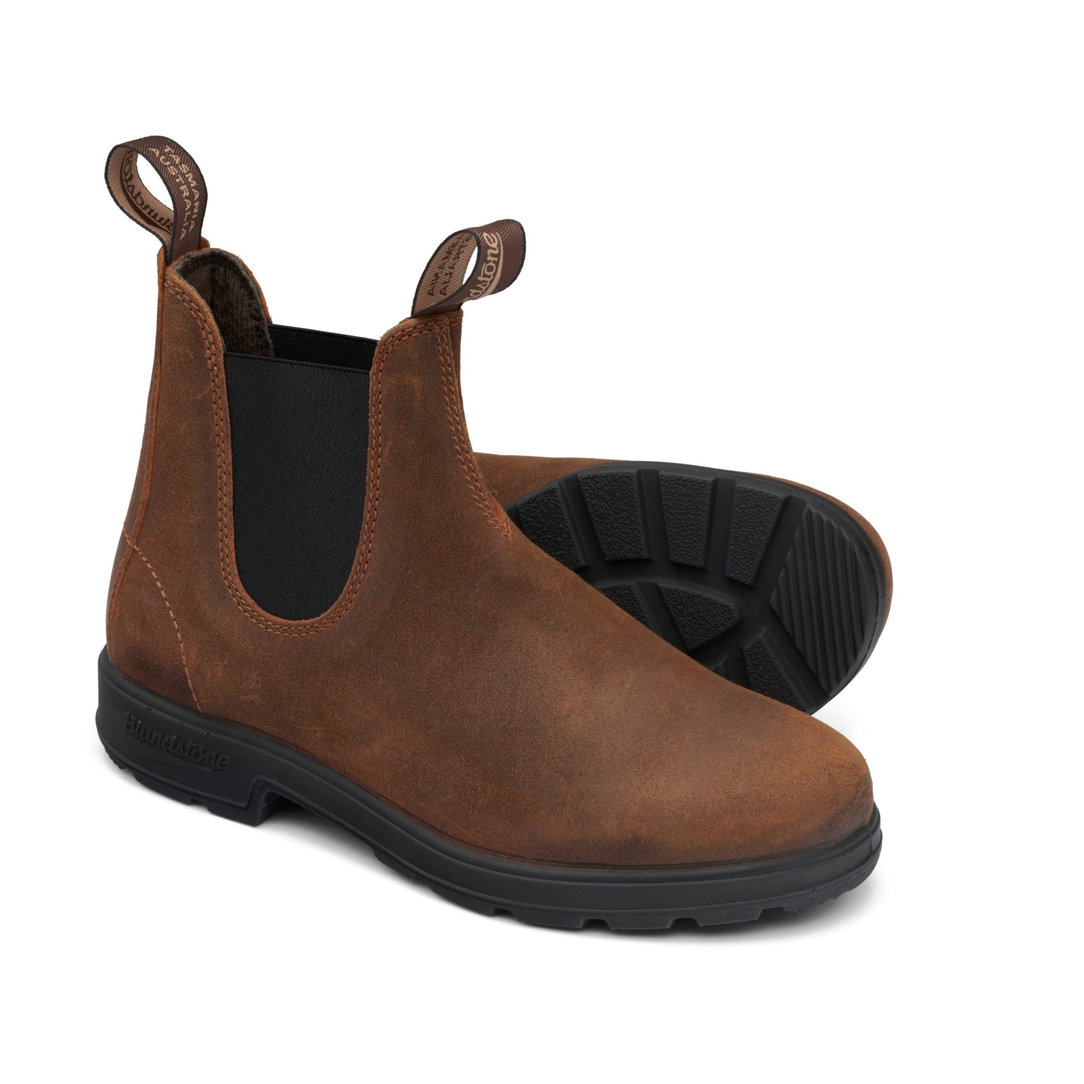 Blundstone 1911 - Women's Men's Chelsea boots - Suede - Tobacco - Brown