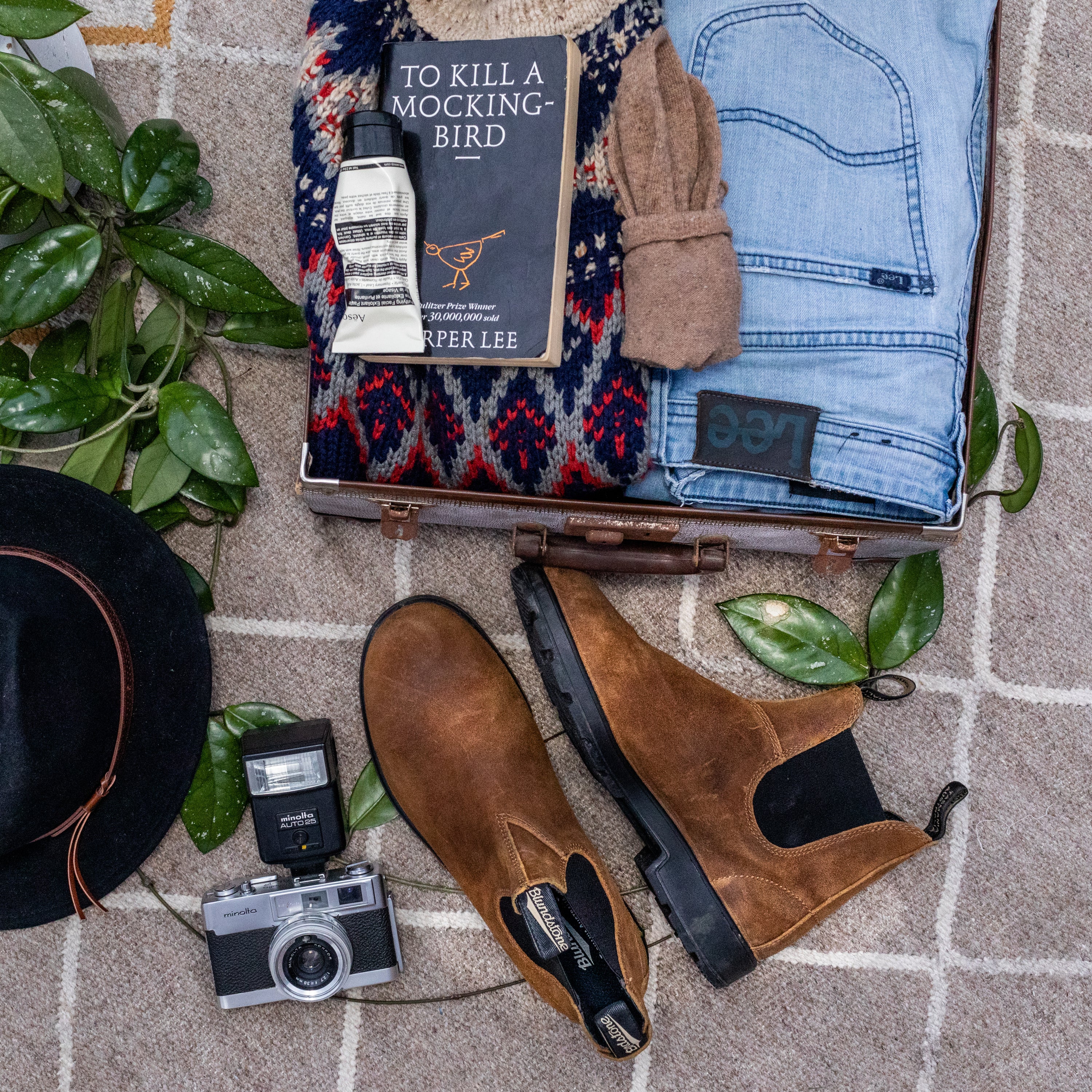 Blundstone 1911 - Women's Men's Chelsea boots - Suede - Tobacco - Brown