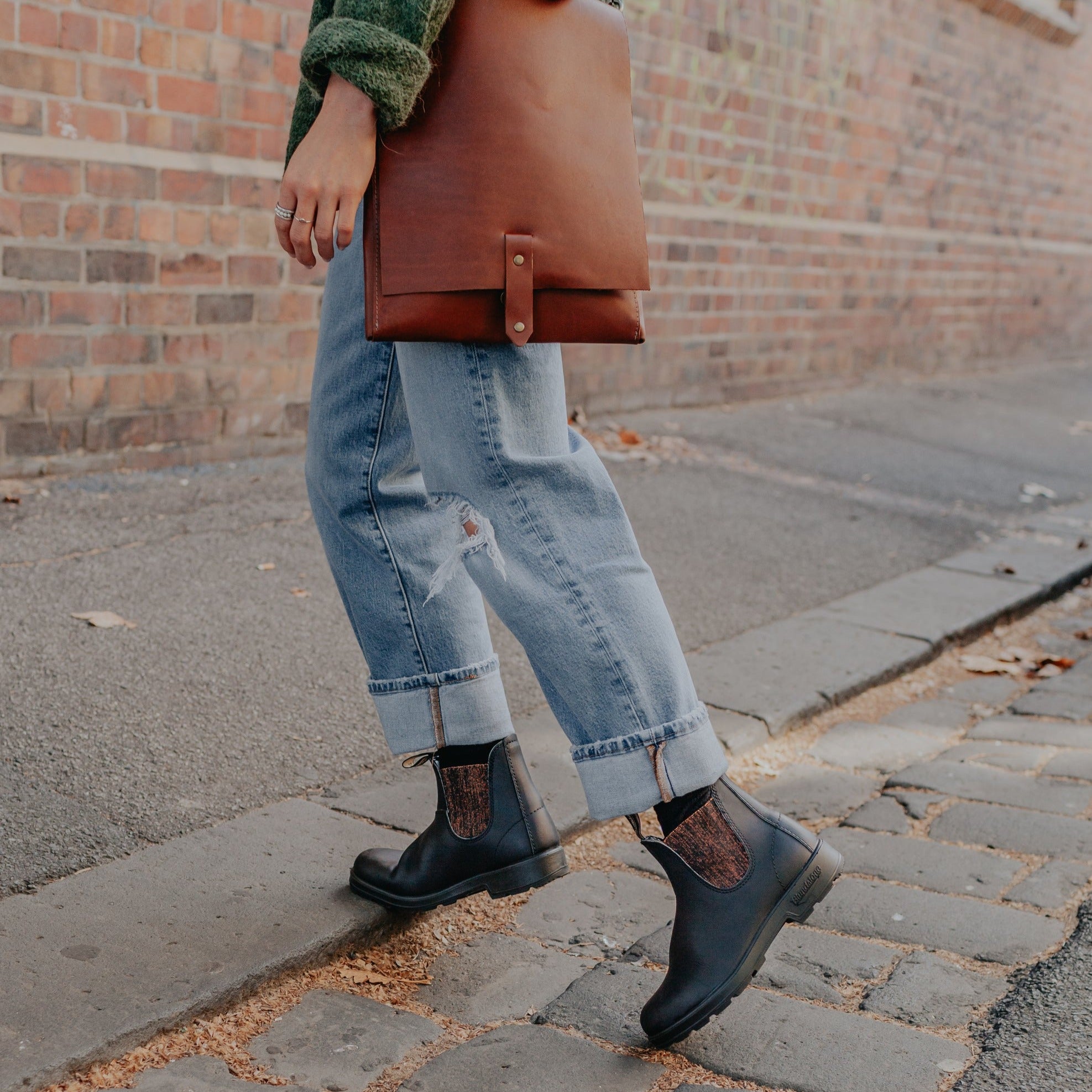 Blundstone 1924 Sztyblety Damskie Męskie Black Kolor Czarny