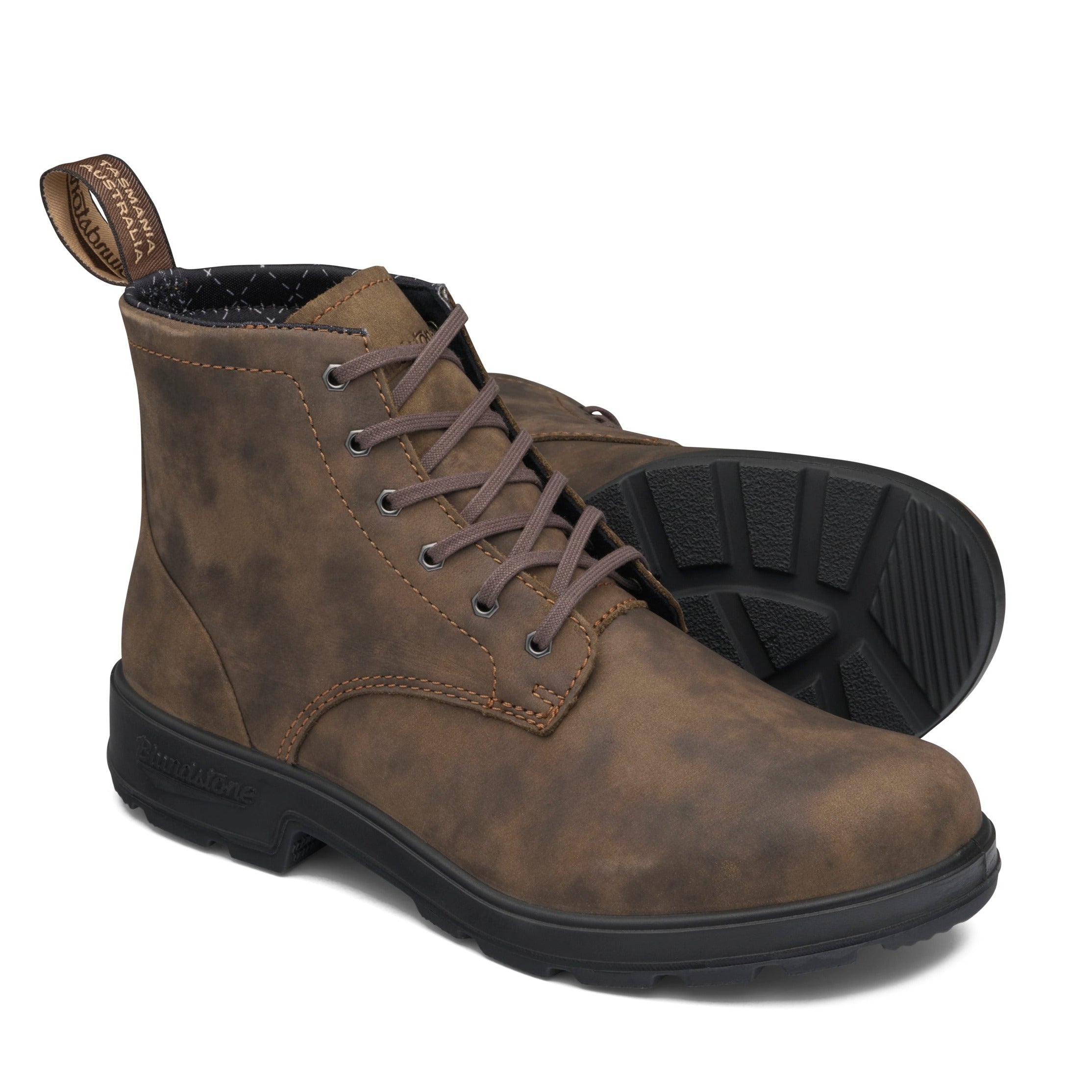 Blundstone 1930 Buty Sznurowane Damskie Męskie Rustic Brown Kolor Brązowy