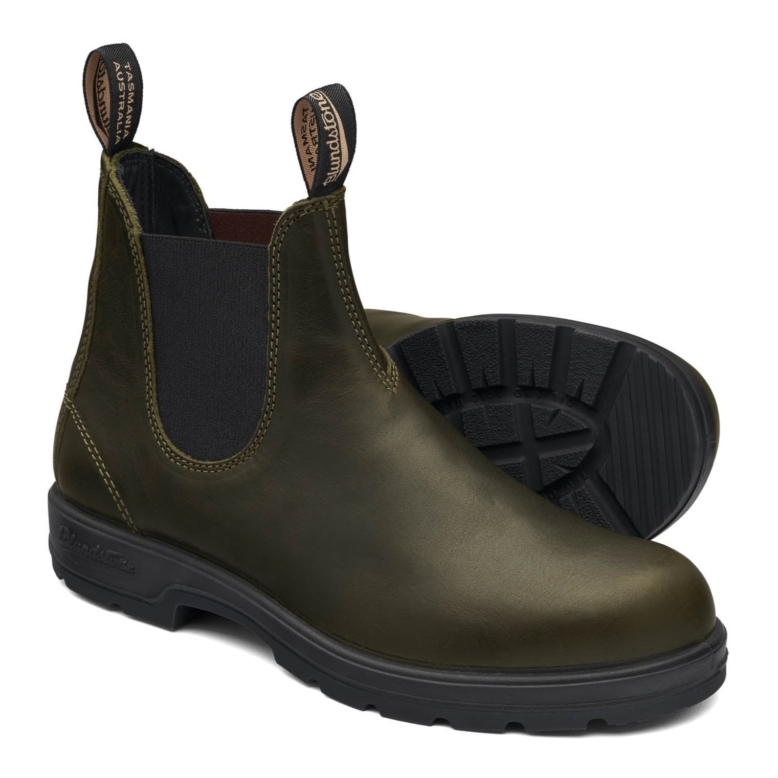 Blundstone 2052 - Sztyblety Damskie Męskie - Dark Green - Kolor Zielony