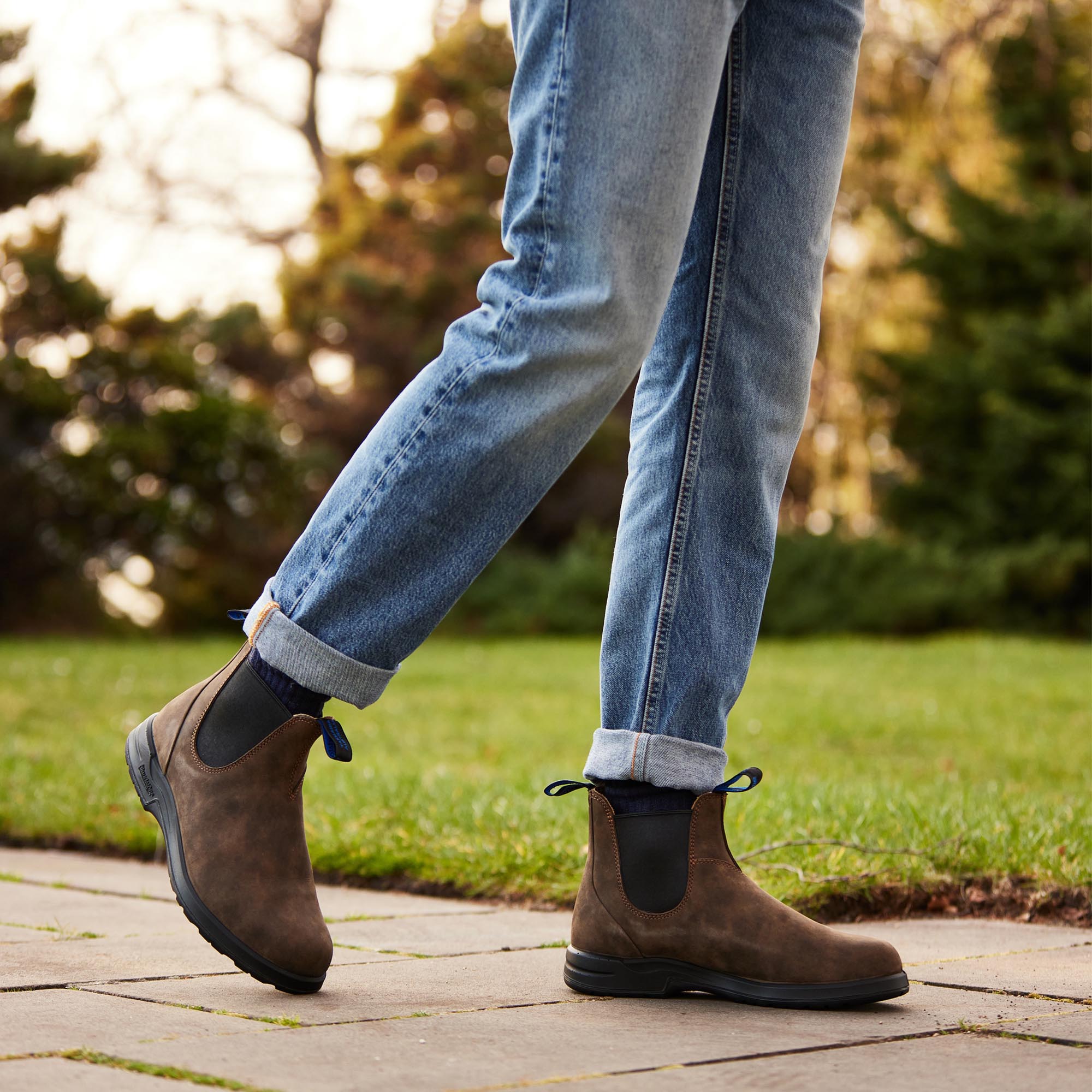 Blundstone 2242 Sztyblety Damskie Męskie Ocieplane Rustic Brown Kolor Brązowy