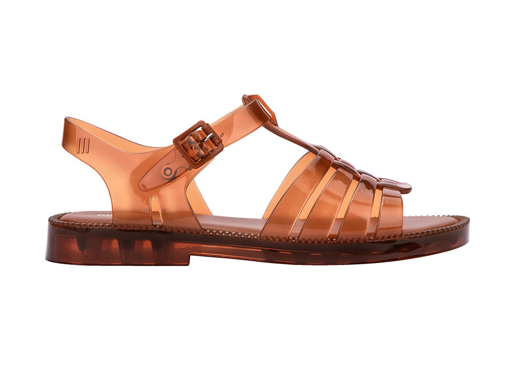 Melissa Possession Fresh AD Brown Sandały Damskie Brązowe