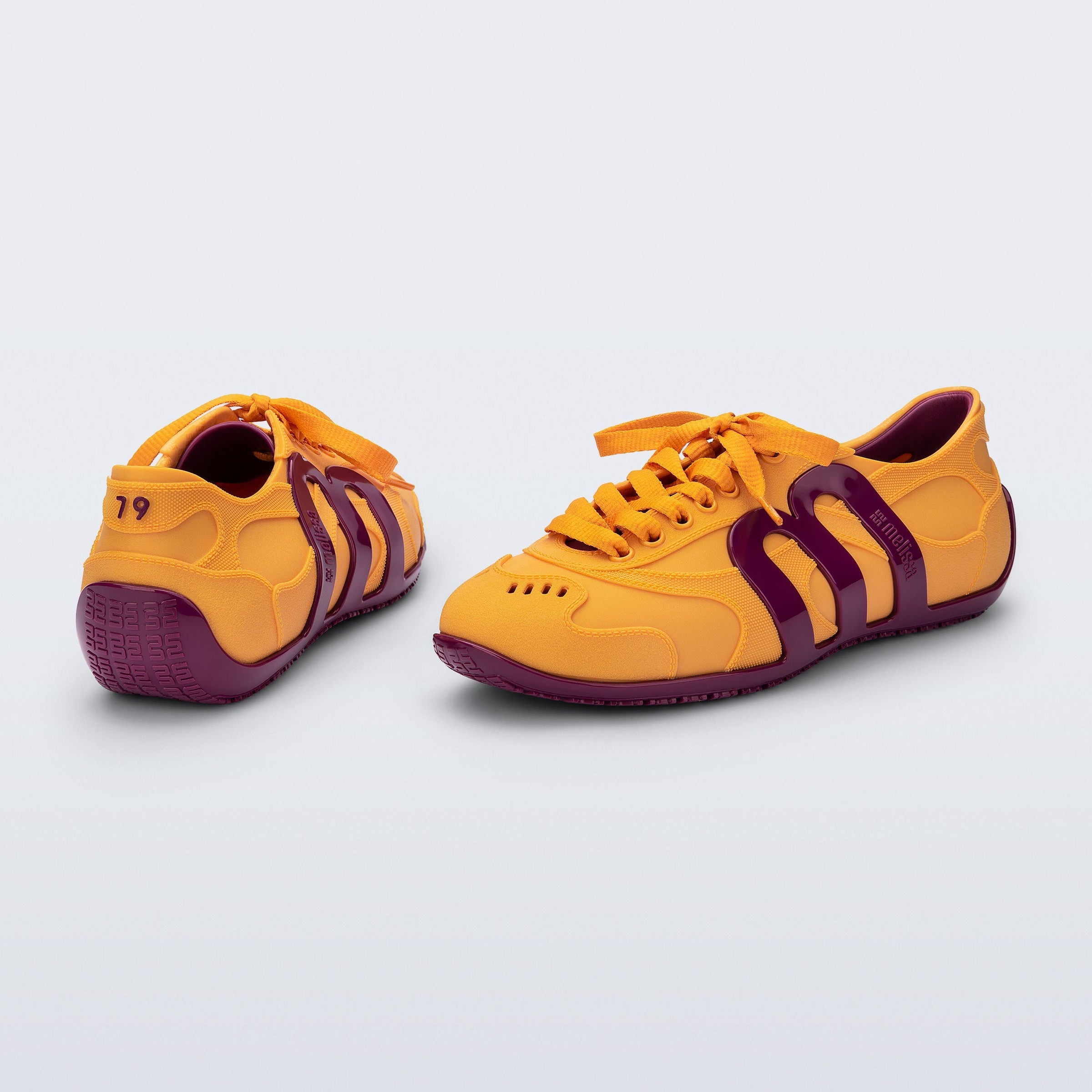 Melissa Motion Pink/ Yellow Sneakersy Damskie Żółte
