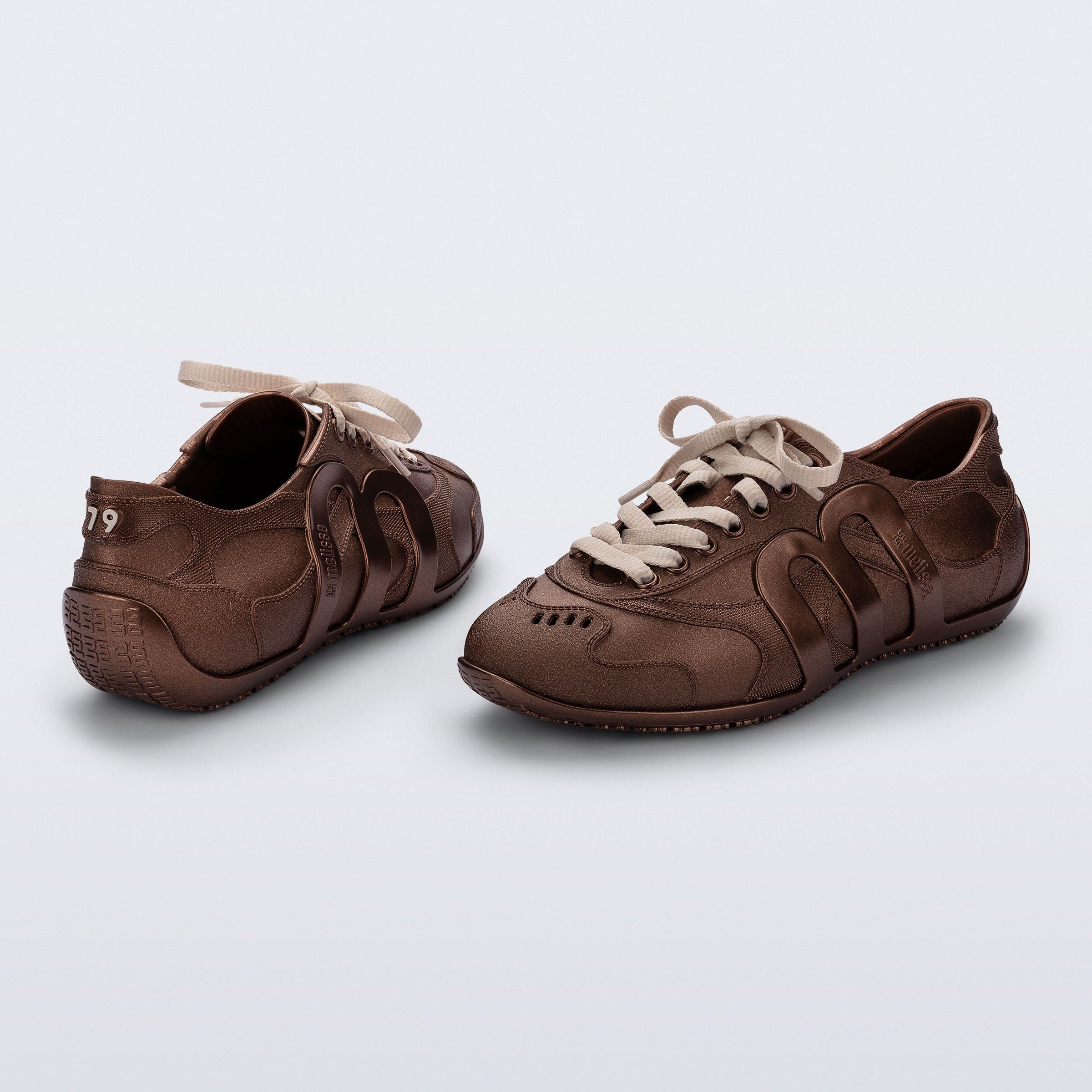 Melissa Motion Copper Sneakersy Damskie Brązowe