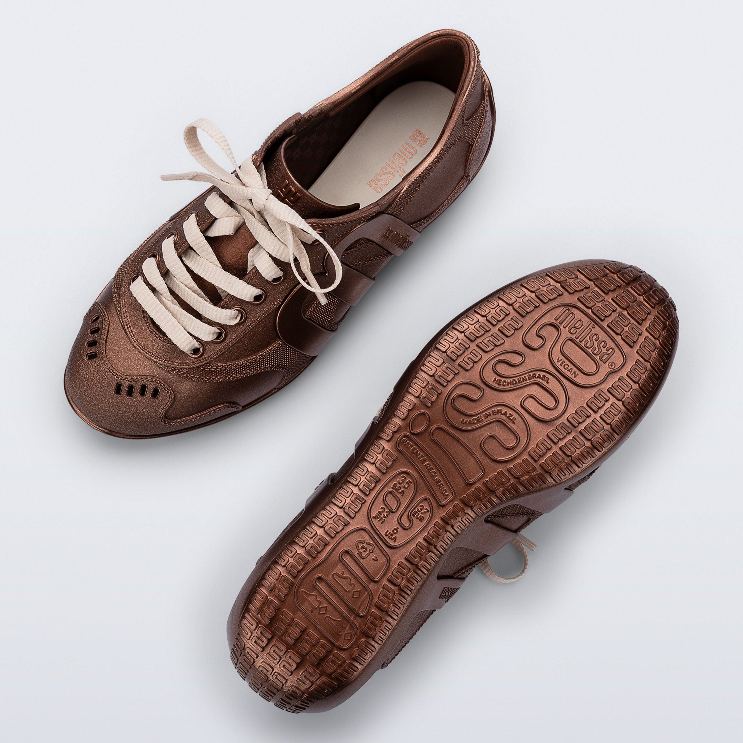 Melissa Motion Copper Sneakersy Damskie Brązowe