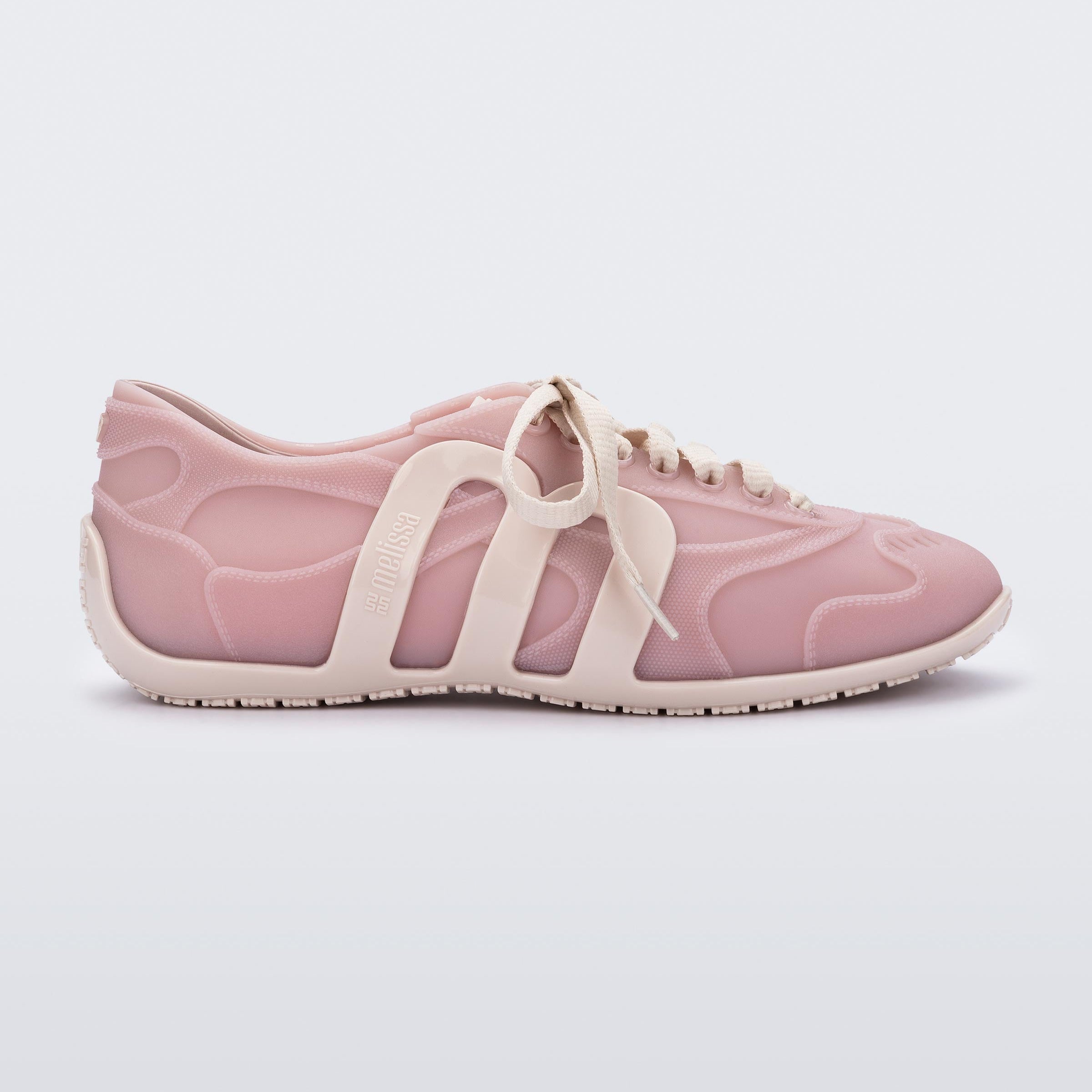 Melissa Motion Pink/ Beige Sneakersy Damskie Beżowe Różowe