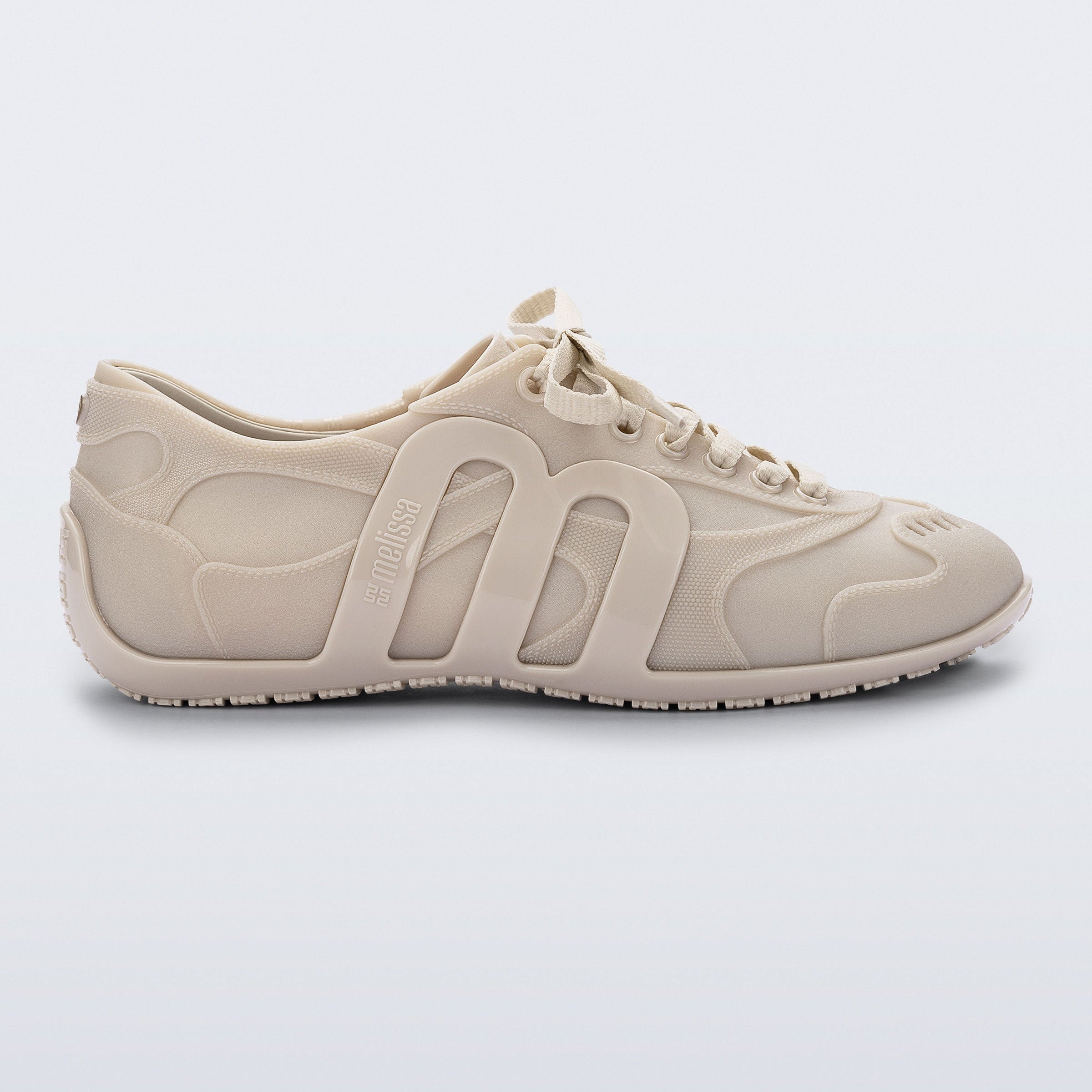 Melissa Motion Metal Beige Sneakersy Damskie Beżowe