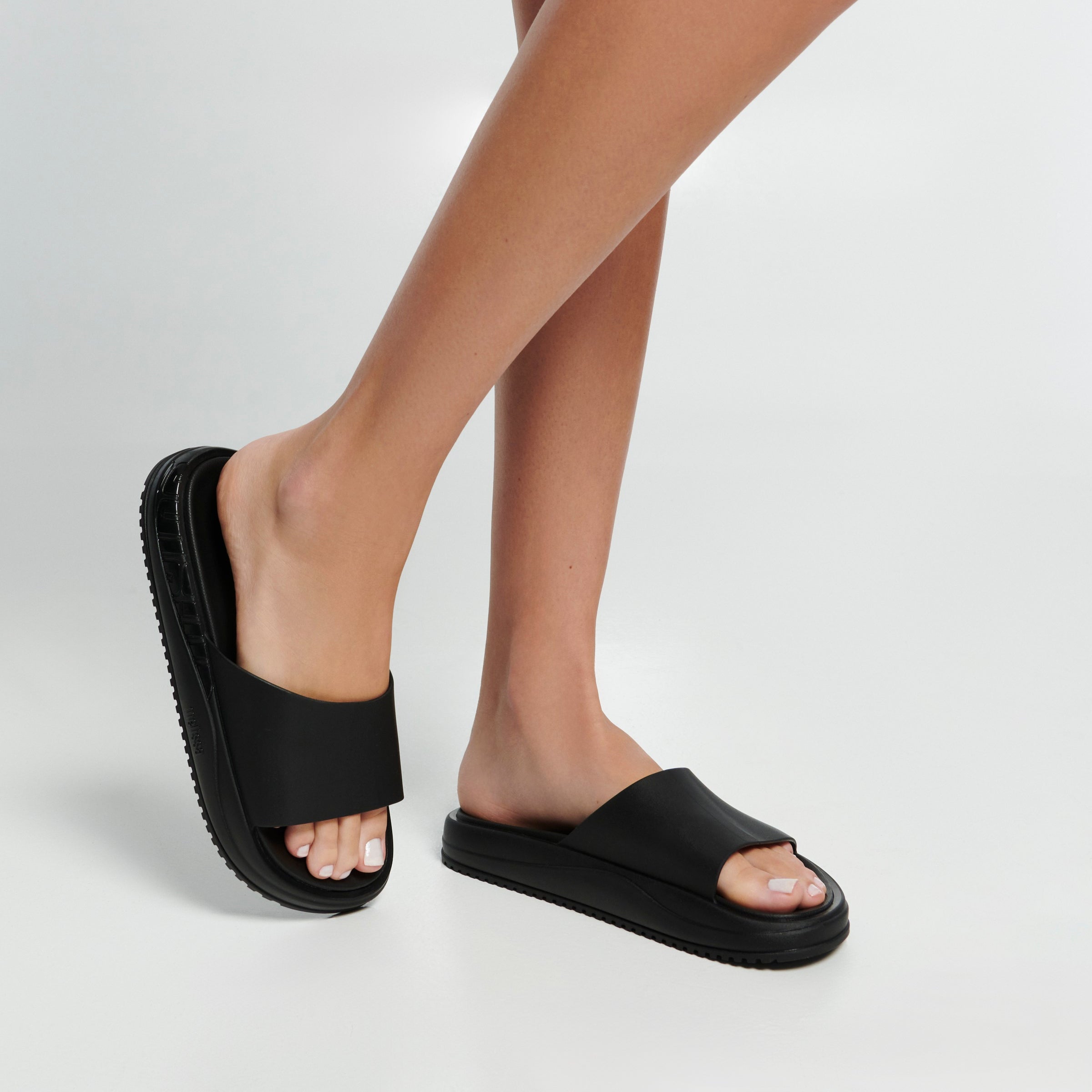Melissa Beach Slide Bold AD Black Klapki Damskie Czarne
