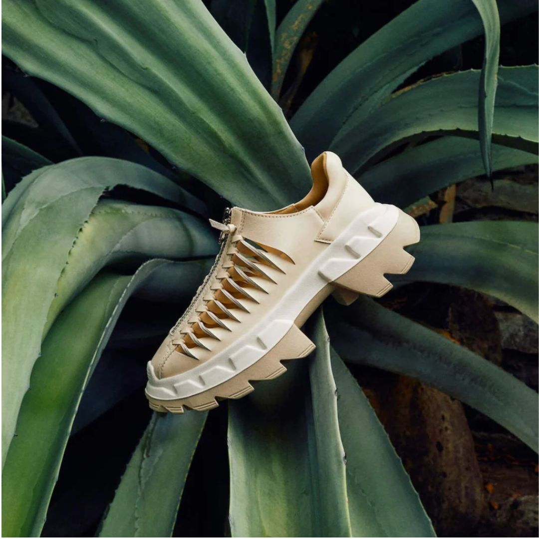 4CCCCEES Arko Spine Ivory Sneakersy Damskie Białe