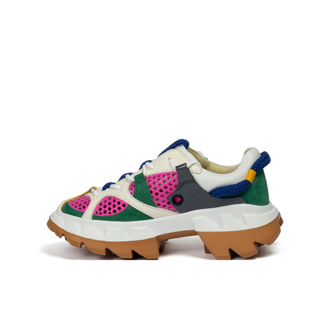 4CCCCEES Arko Jungle Garden Sneakersy Damskie Wielokolorowe