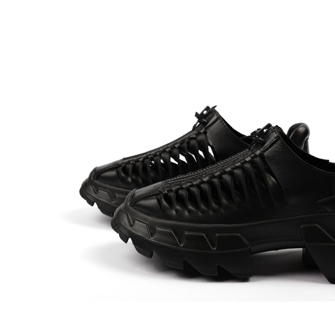 4CCCCEES Arko Spine Black Sneakersy Damskie Czarne