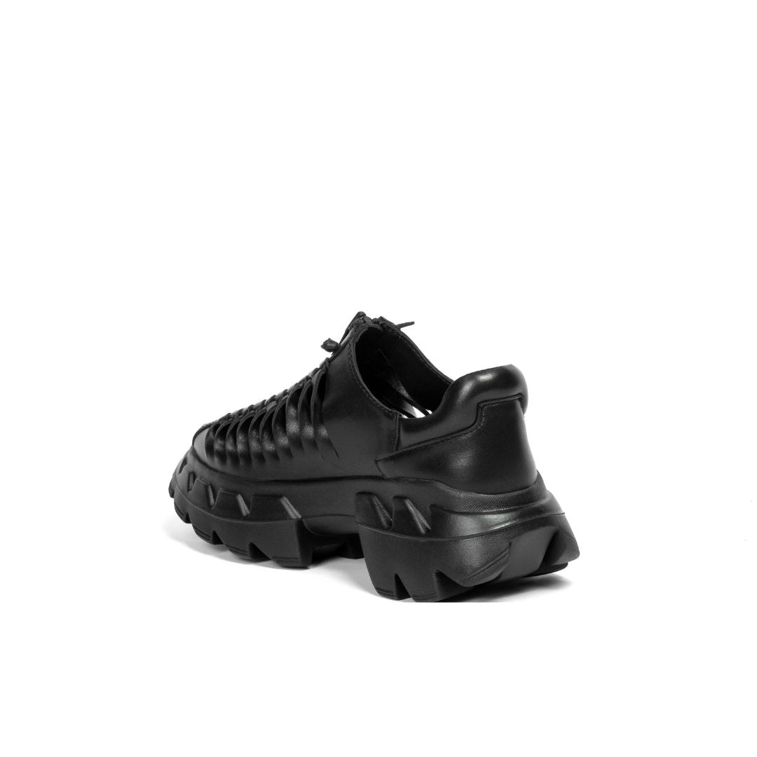 4CCCCEES Arko Spine Black Sneakersy Damskie Czarne