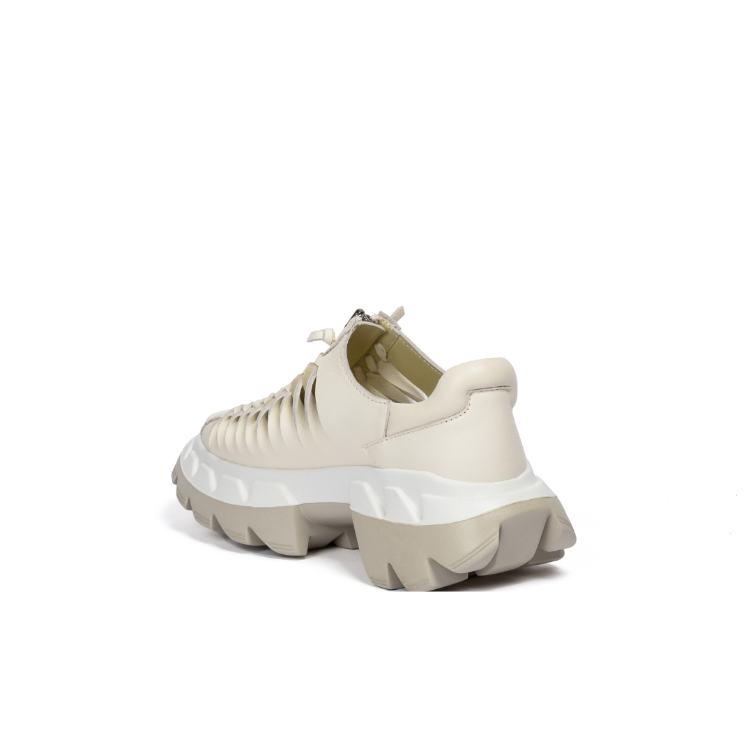 4CCCCEES Arko Spine Ivory Sneakersy Damskie Białe