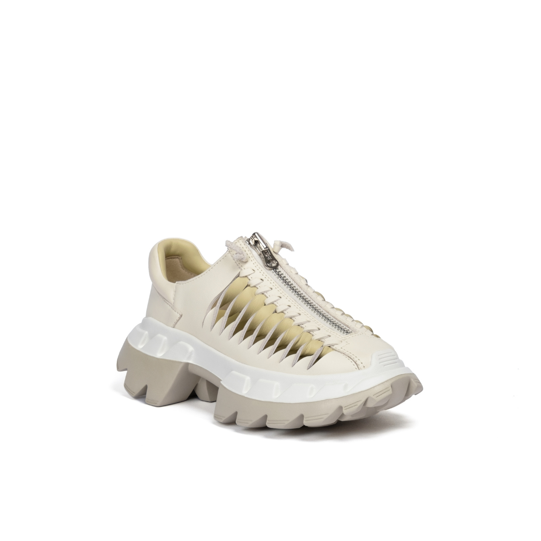 4CCCCEES Arko Spine Ivory Sneakersy Damskie Białe