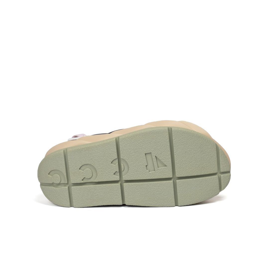 4CCCCEES Mellow Mela Indigo Sandały Damskie Na Platformie Wielokolorowe