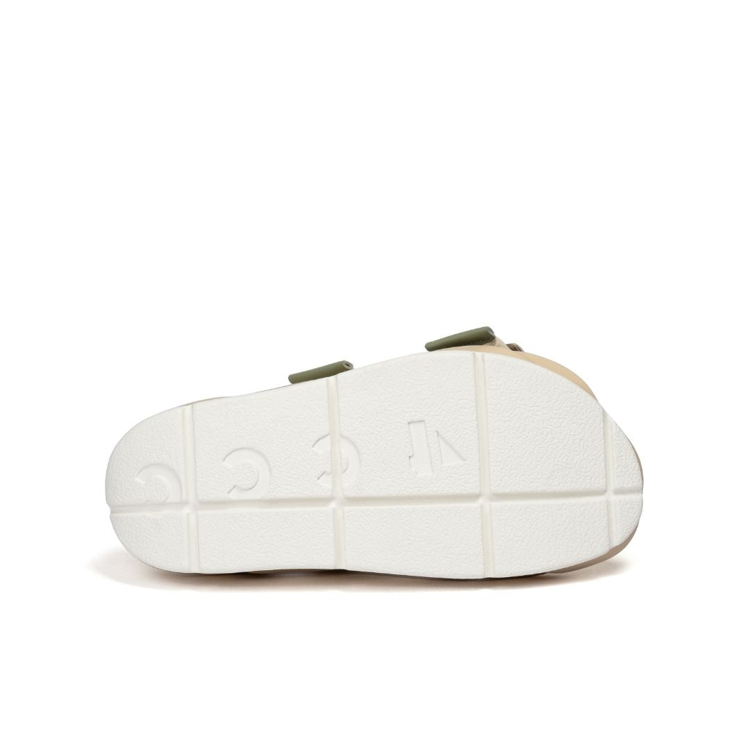 4CCCCEES Mellow Vita Cream Sandały Damskie Na Platformie Kremowe