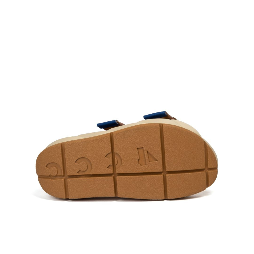 4CCCCEES Mellow Vita Tan Sandały Damskie Na Platformie Brązowe