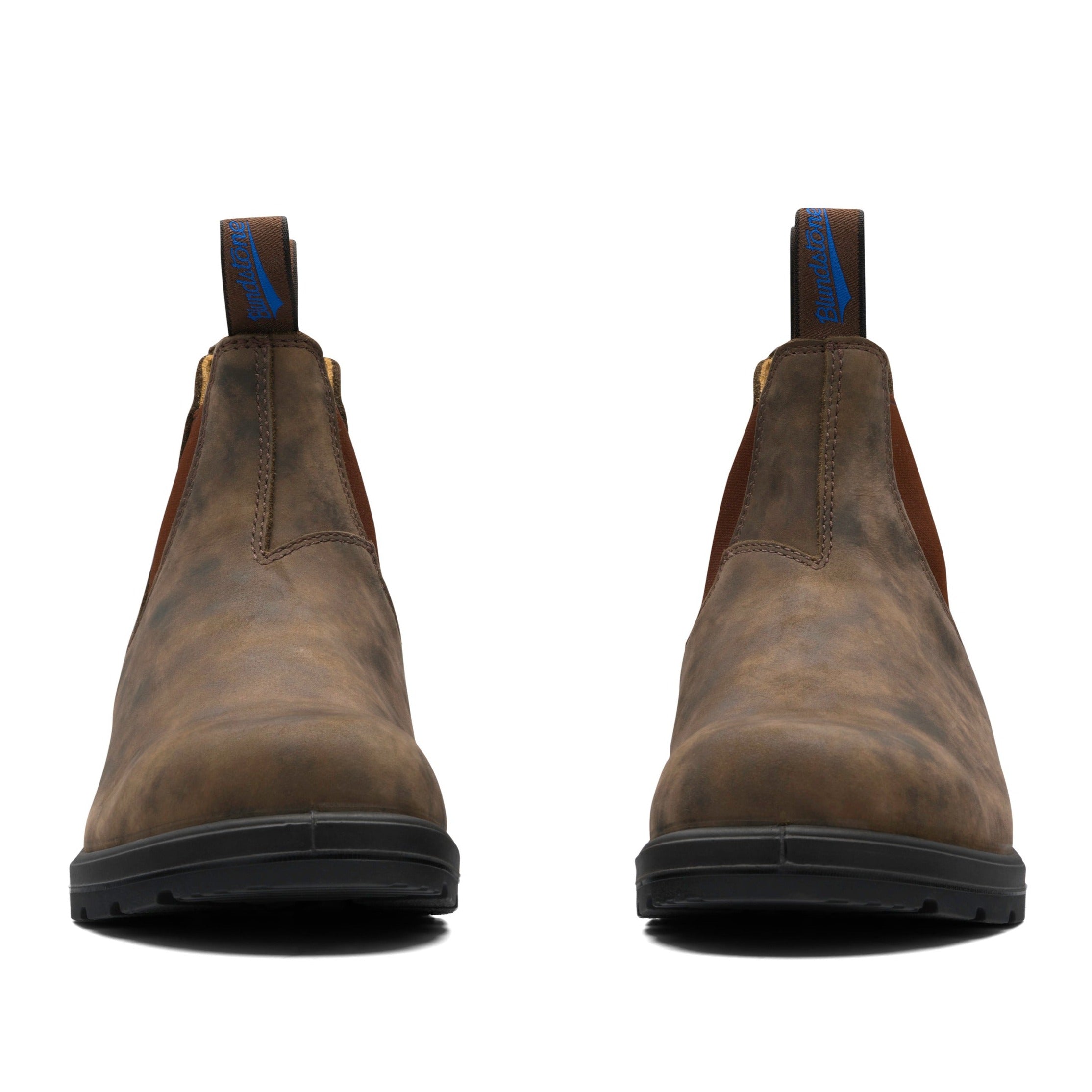 Blundstone 584 - Sztyblety Damskie Męskie - Ocieplane - Rustic Brown - Kolor Brązowy