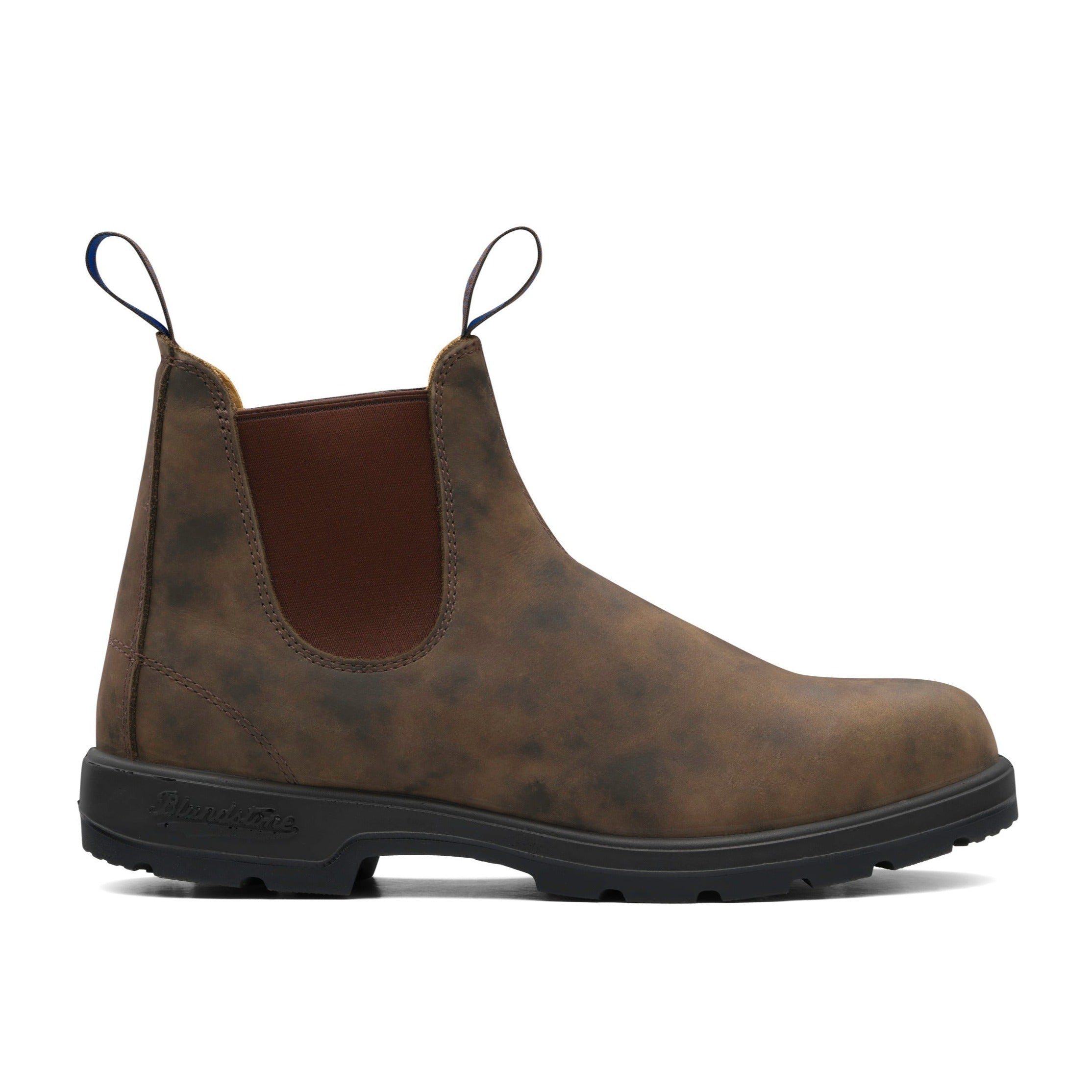 Blundstone 584 - Sztyblety Damskie Męskie - Ocieplane - Rustic Brown - Kolor Brązowy