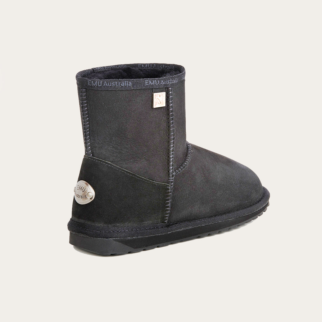 Emu Australia Buty Damskie Platinum Stinger Slim Mini Charcoal Kolor Szary