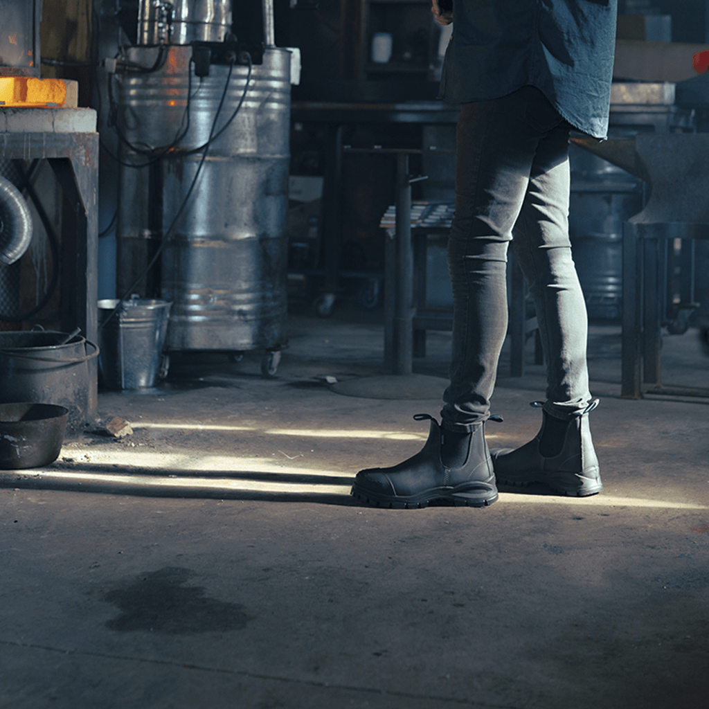 Blundstone 910 - Sztyblety Damskie Męskie - Black - Kolor Czarny