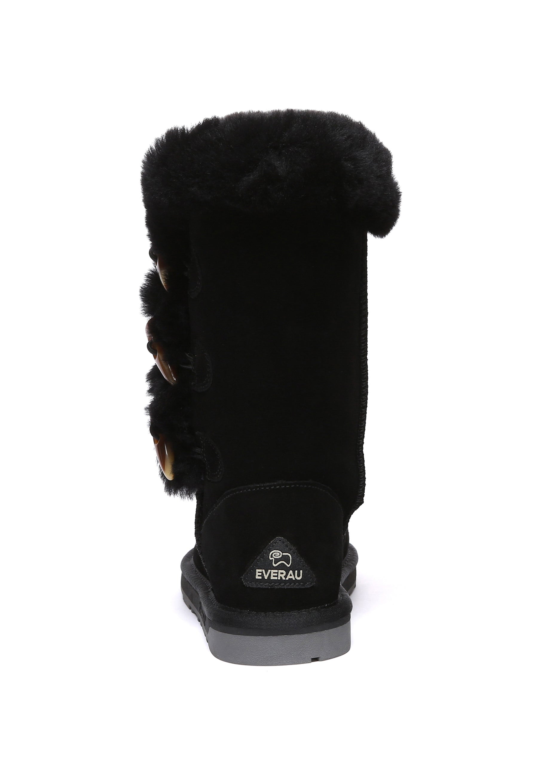 EVERAU Ashy Black Tall Boots Botki Czarne