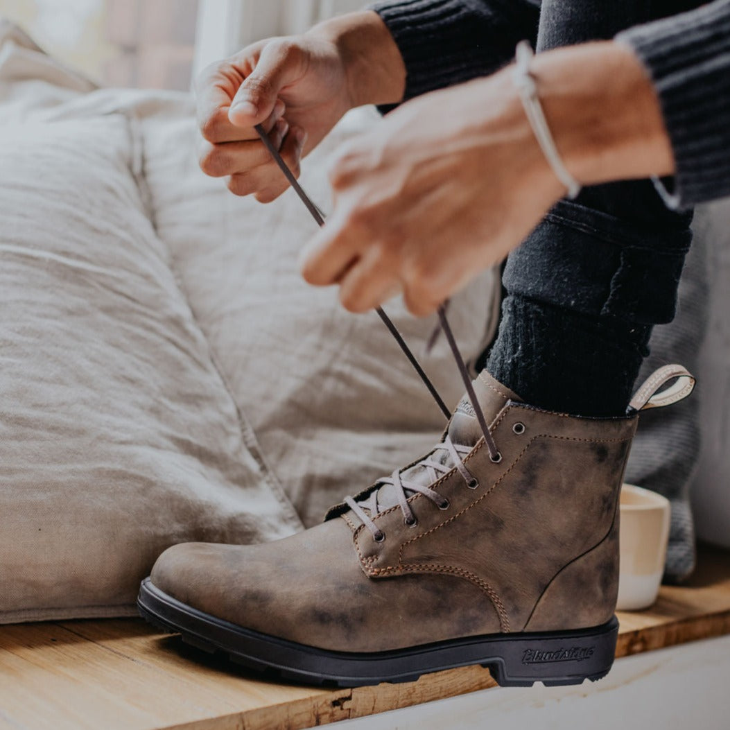 Blundstone 1930 Buty Sznurowane Damskie Męskie Rustic Brown Kolor Brązowy