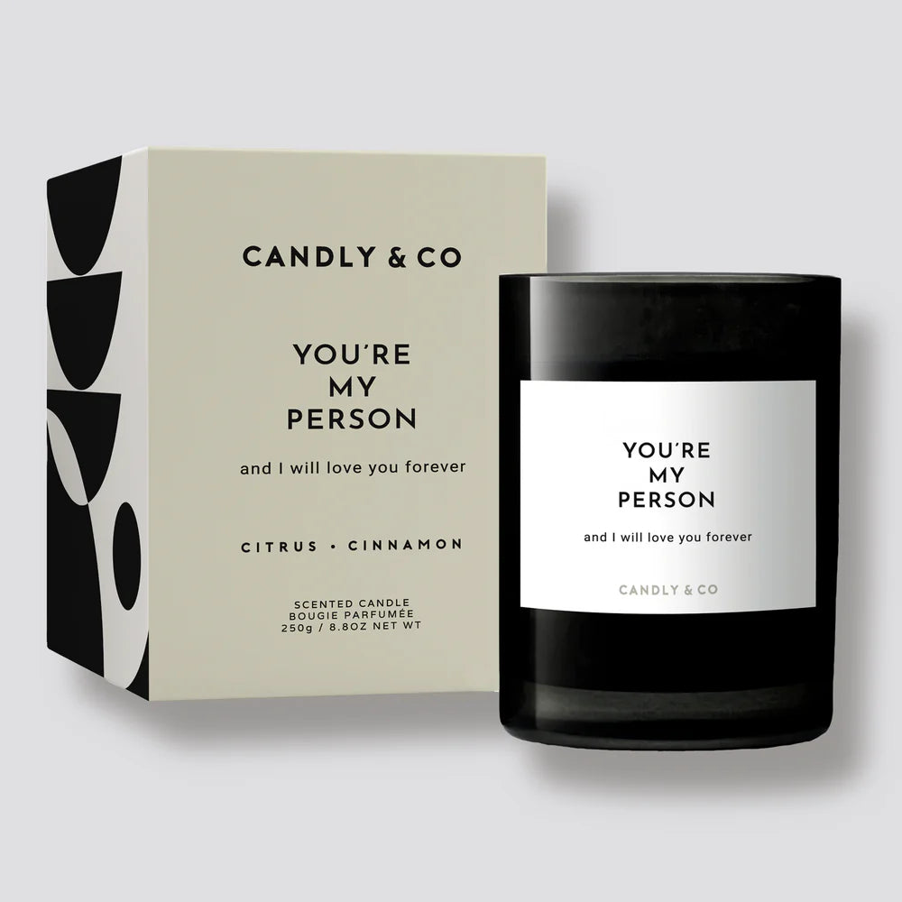 Candly & Co Świeca zapachowa No. 3 Świeże Cytrusy / Cynamon You are my person