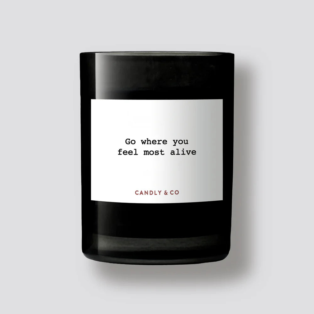 Candly & Co Świeca zapachowa No. 5 Bergamotka / Neroli Go where you feel most alive