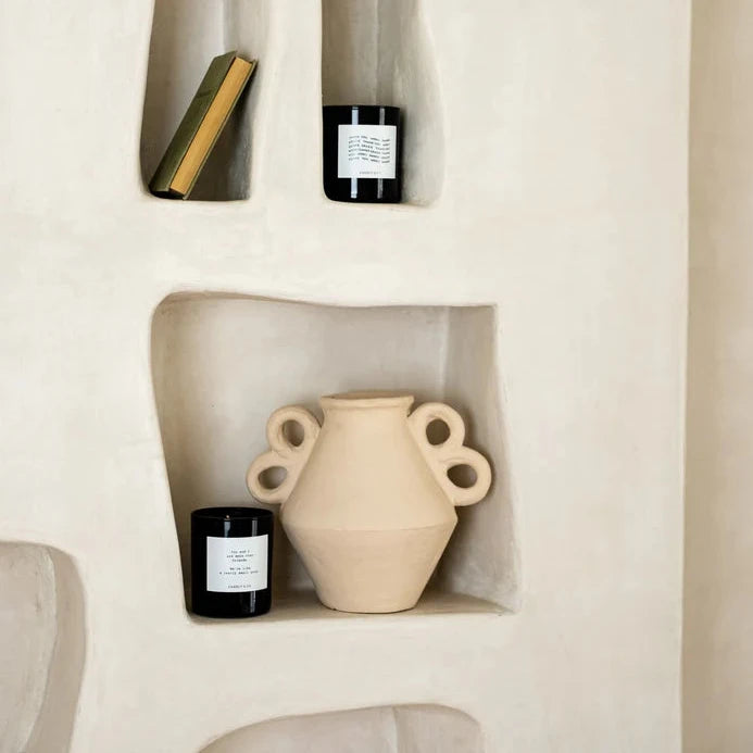 Candly & Co Świeca zapachowa No. 7 Maliny / Róża thank you merci danke grazie