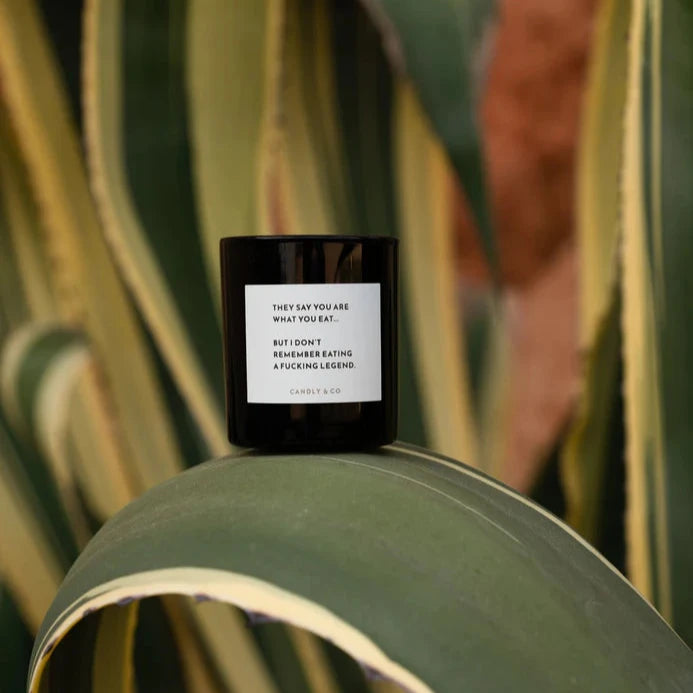 Candly & Co Świeca zapachowa No. 1 Geranium / Kadzidło They say you are what you eat