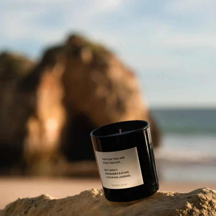 Candly & Co Świeca zapachowa No. 1 Geranium / Kadzidło They say you are what you eat