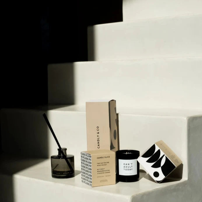 Candly & Co Świeca zapachowa No. 1 Geranium / Kadzidło They say you are what you eat