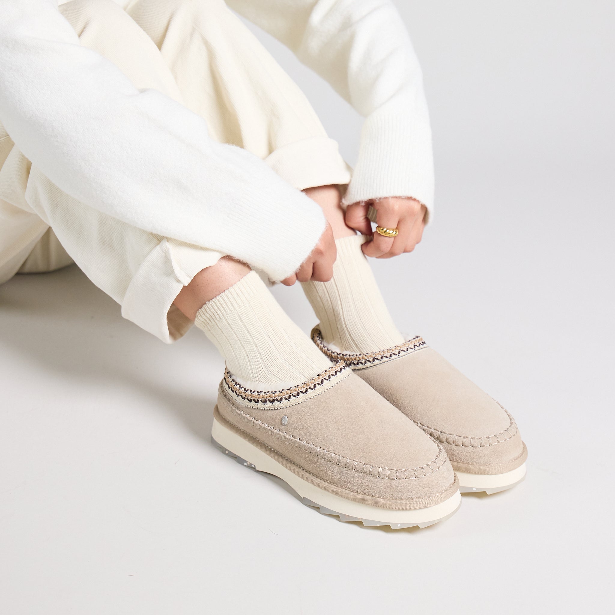 Emu Australia Buty Damskie Sharky Adventure Scuff Sand Kolor Piaskowy