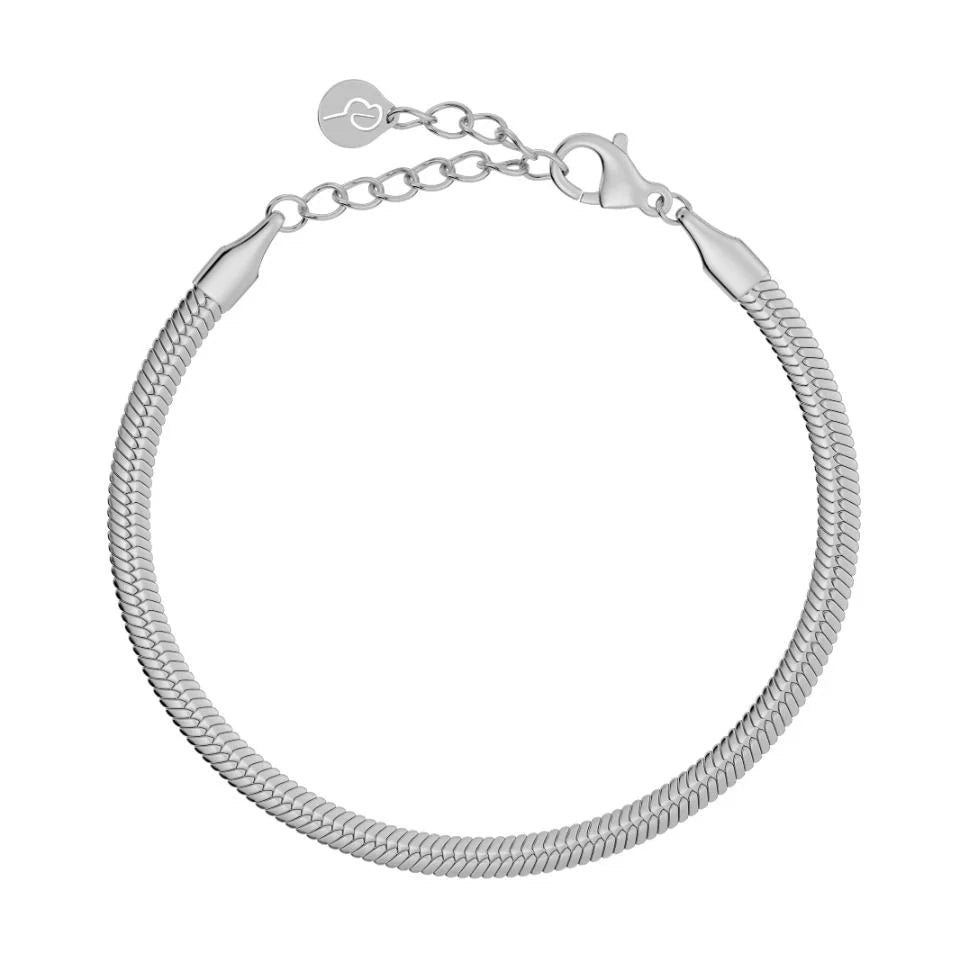 Edblad Bransoletka Herringbone Bracelet Steel