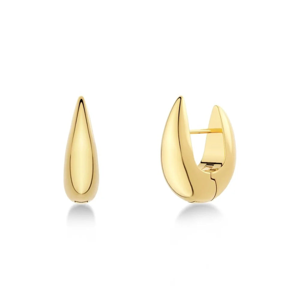 Edblad Kolczyki Crest Hoops S Gold