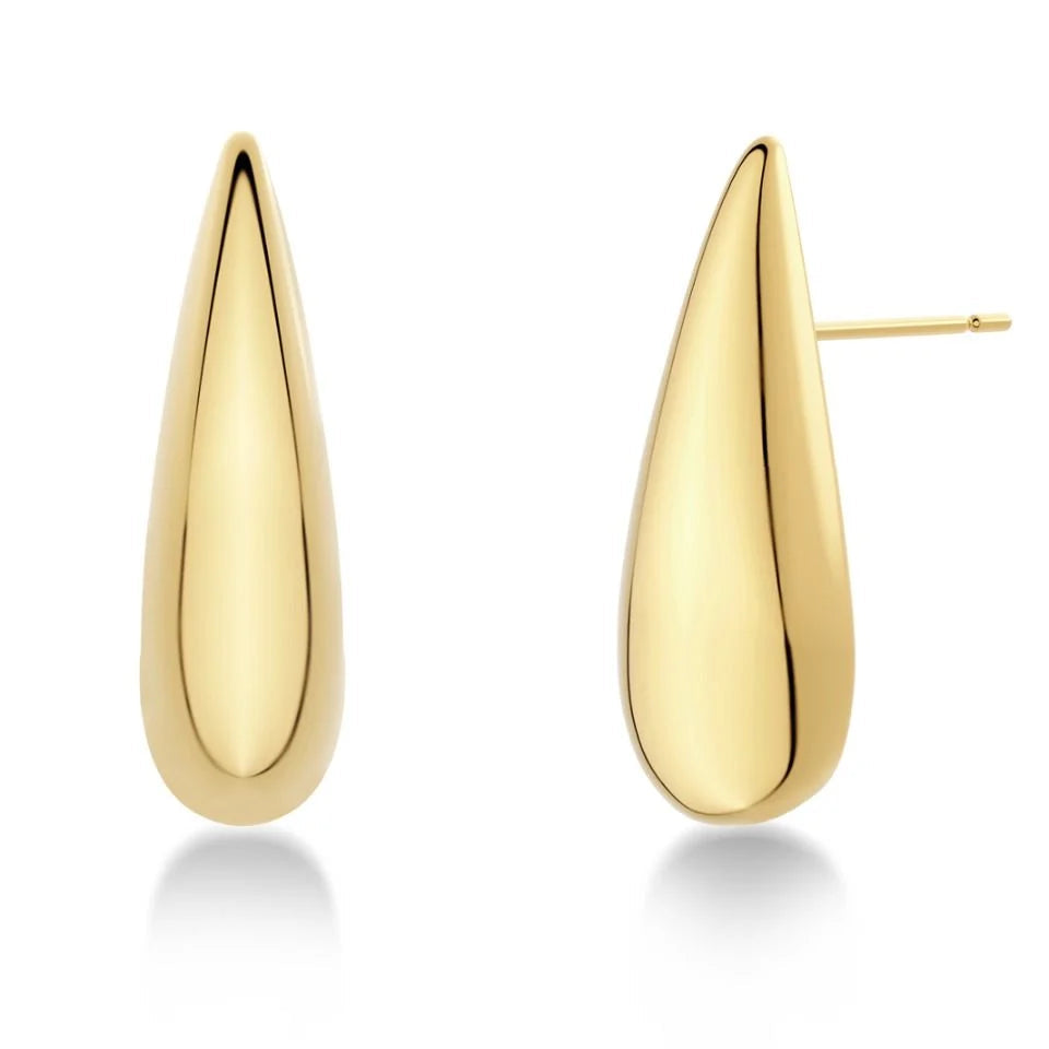 Edblad Kolczyki Crest Studs Gold