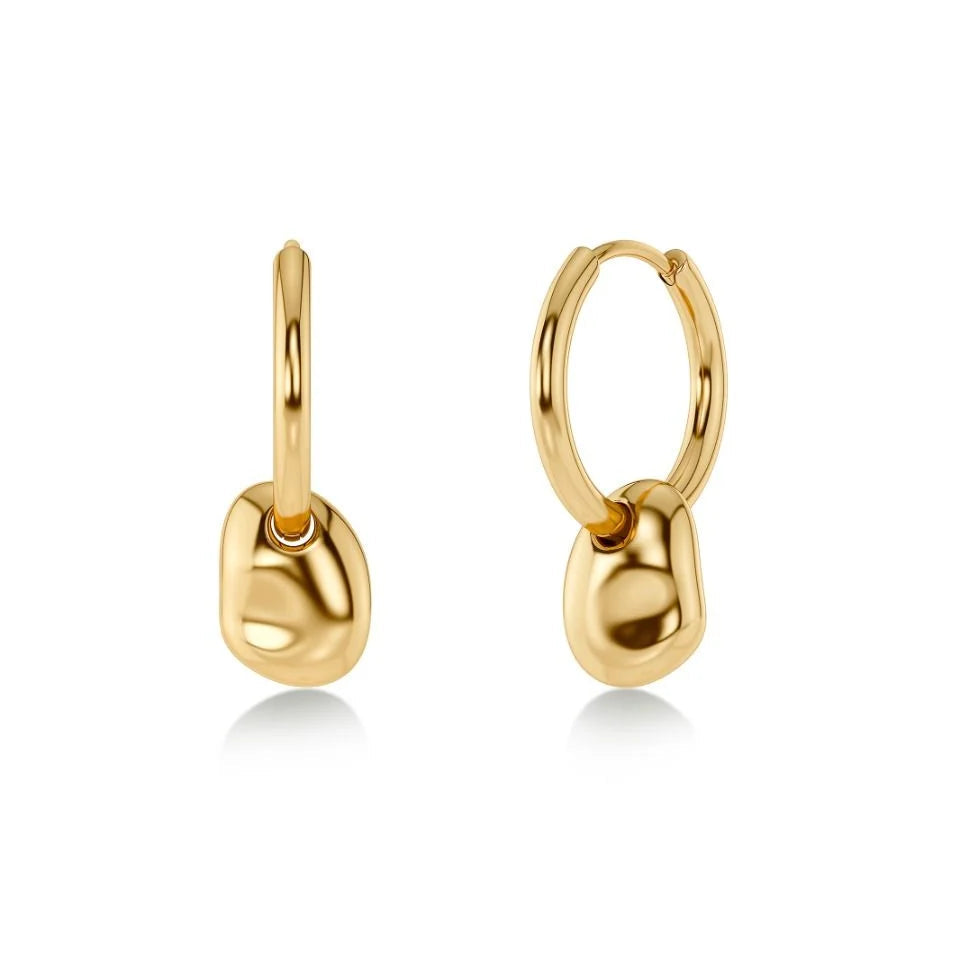 Edblad Kolczyki Leora Hoops Gold