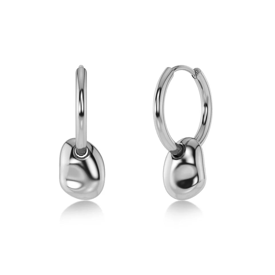 Edblad Kolczyki Leora Hoops Steel