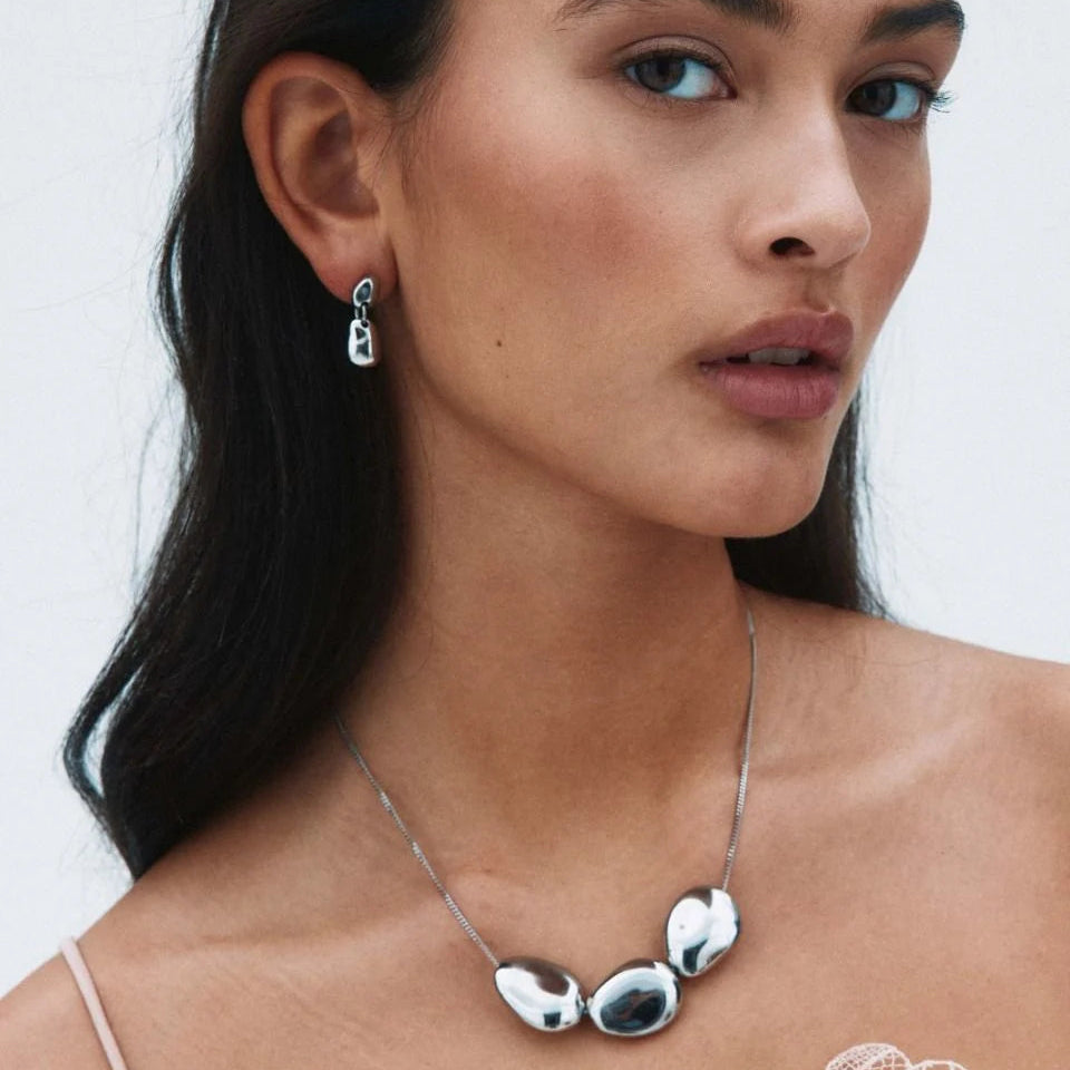 Edblad Kolczyki Leora Steel