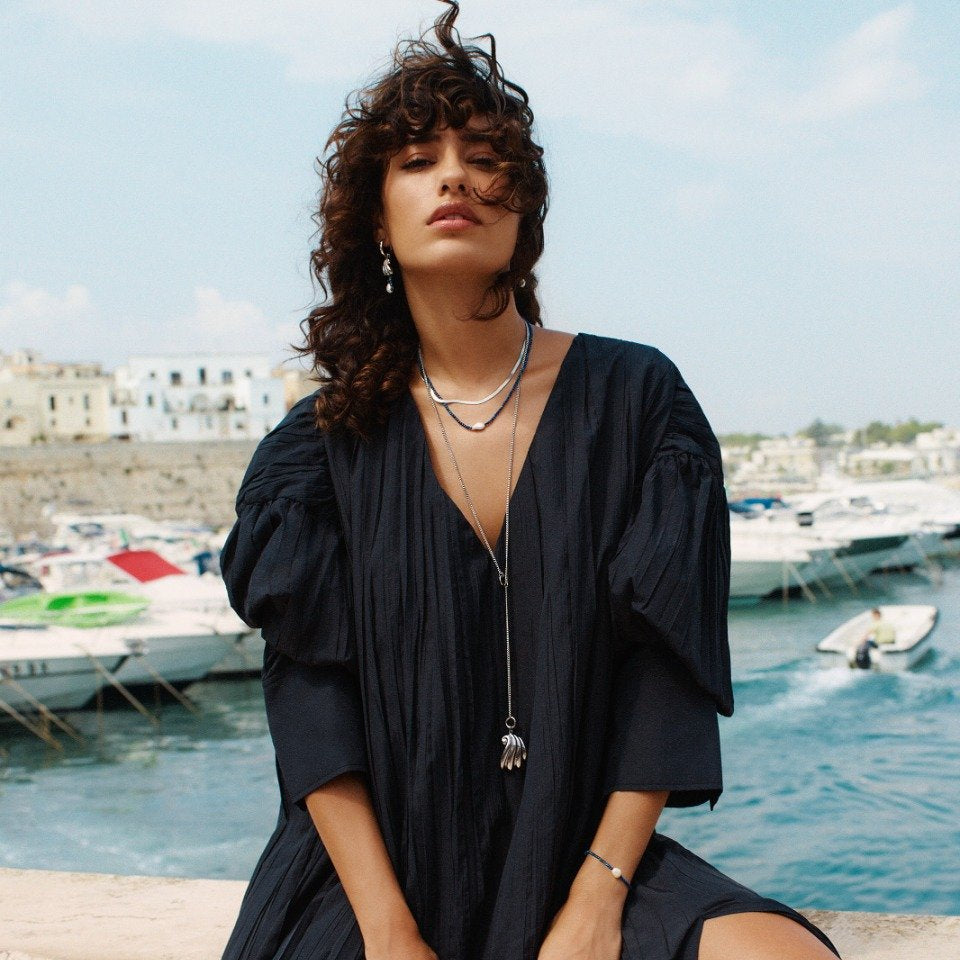 Edblad Naszyjnik Loop Charm S Steel