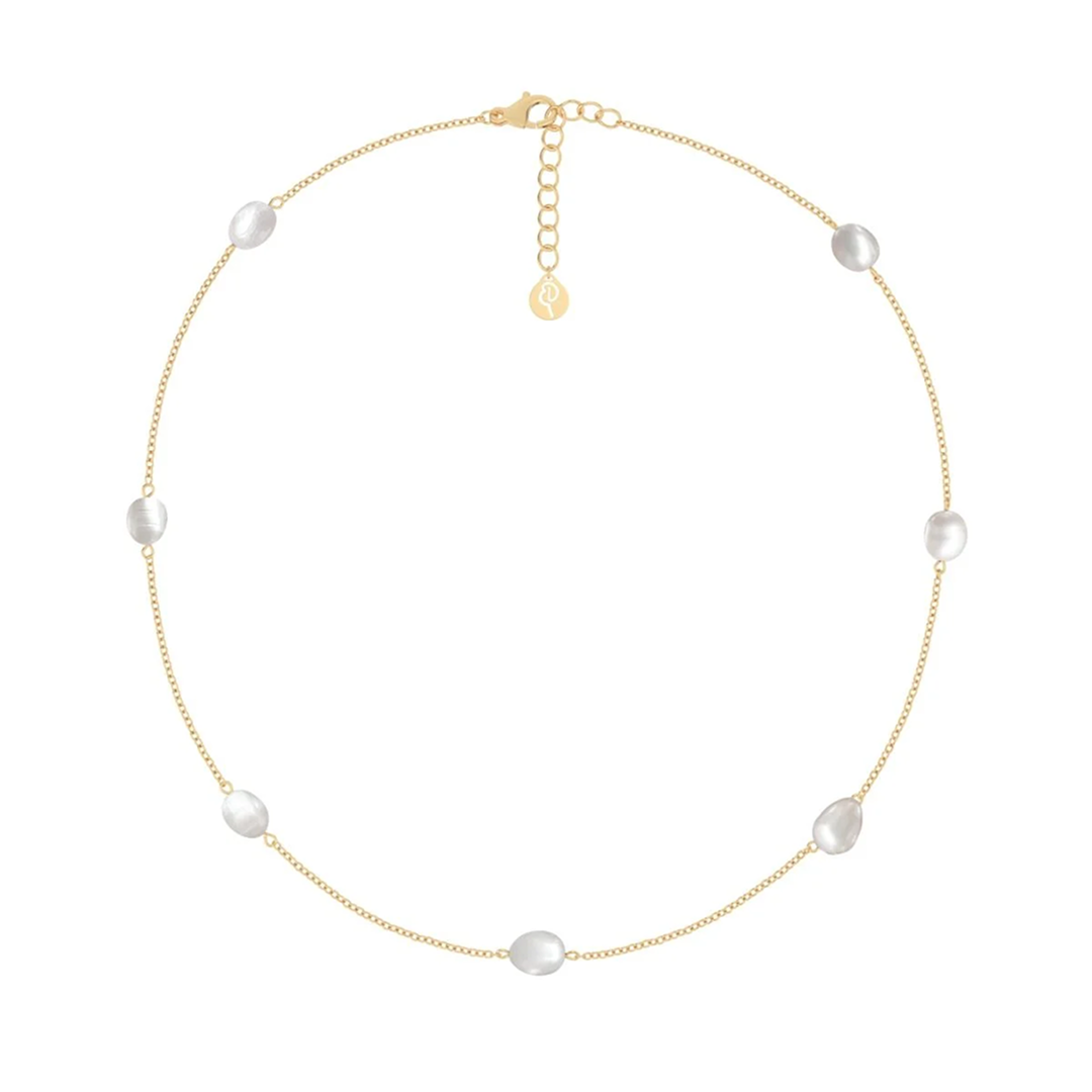 Edblad Naszyjnik Perla Necklace Multi Gold