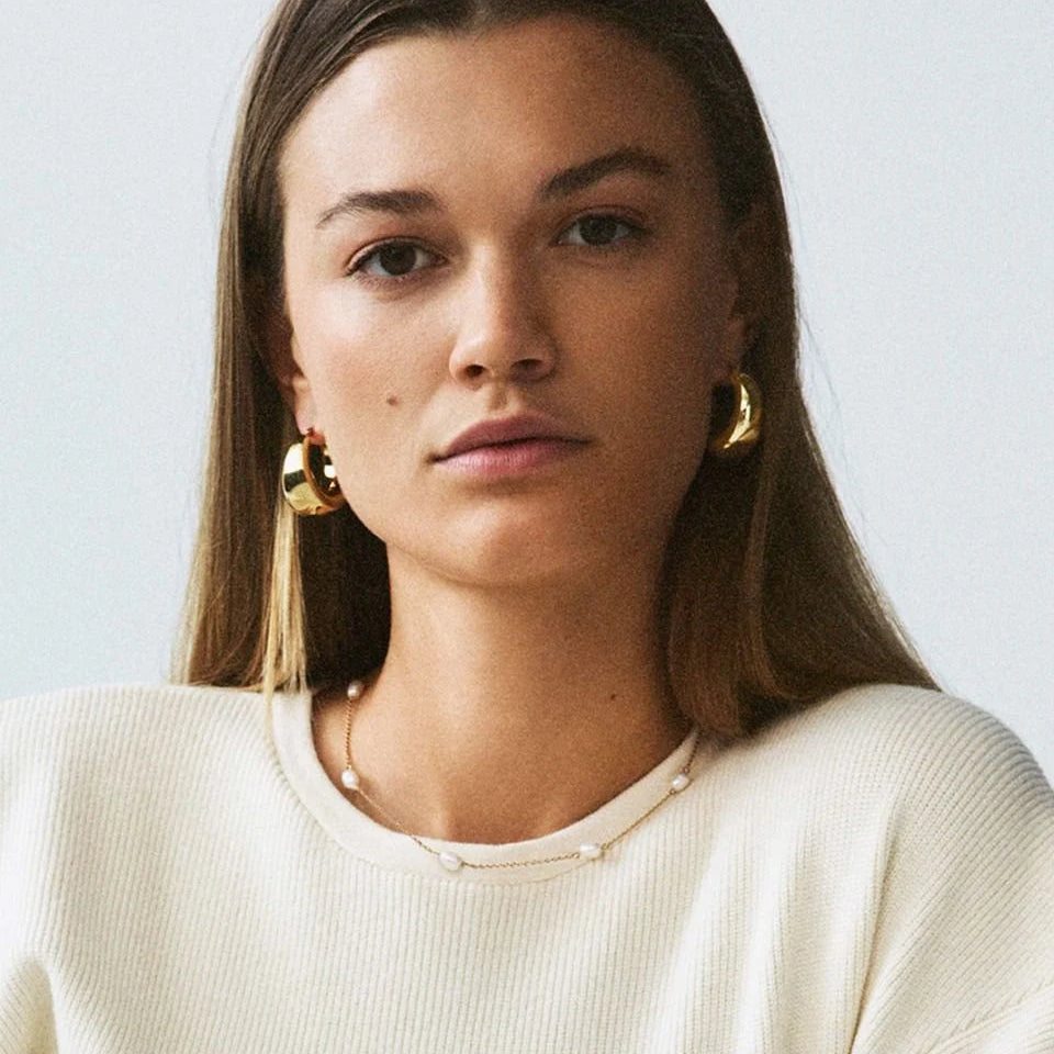 Edblad Naszyjnik Perla Necklace Multi Gold