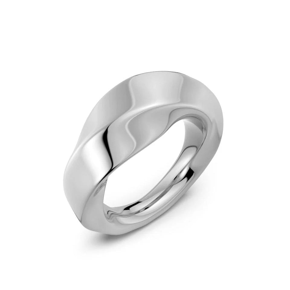 Edblad Pierścionek Helix Ring Steel